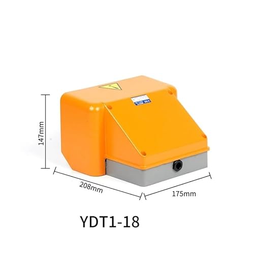 YDT1-18 Foot treadle Switch Pedal Foot Control Switch 250V 380V 10A double pedal use for bending machine punch DERYLFGND von DERYLFGND