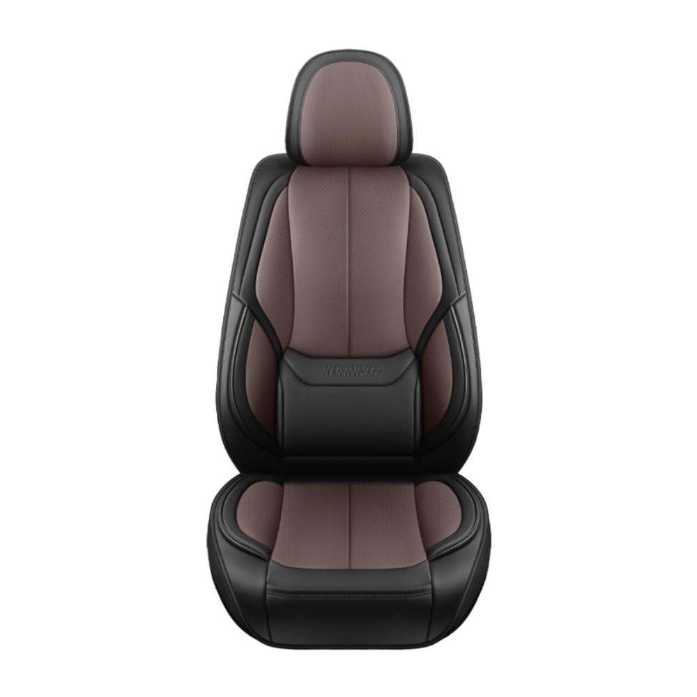 DESIAR Autositzbezüge, Serie für SsangYong Actyon/Korando/Kyron/Musso/Rexton/Rodius/Stavic/Tivoli/Turismo/XLV Funda Asiento Sitzbezug, kompatibel mit Autositzbezug_Coffee von DESIAR