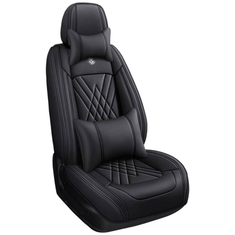 DESIAR Autositzbezüge Serie für Benz Klasse A 270, Klasse B W245 ML 320 ML320, kompatibler Autositzbezug, schwarz von DESIAR