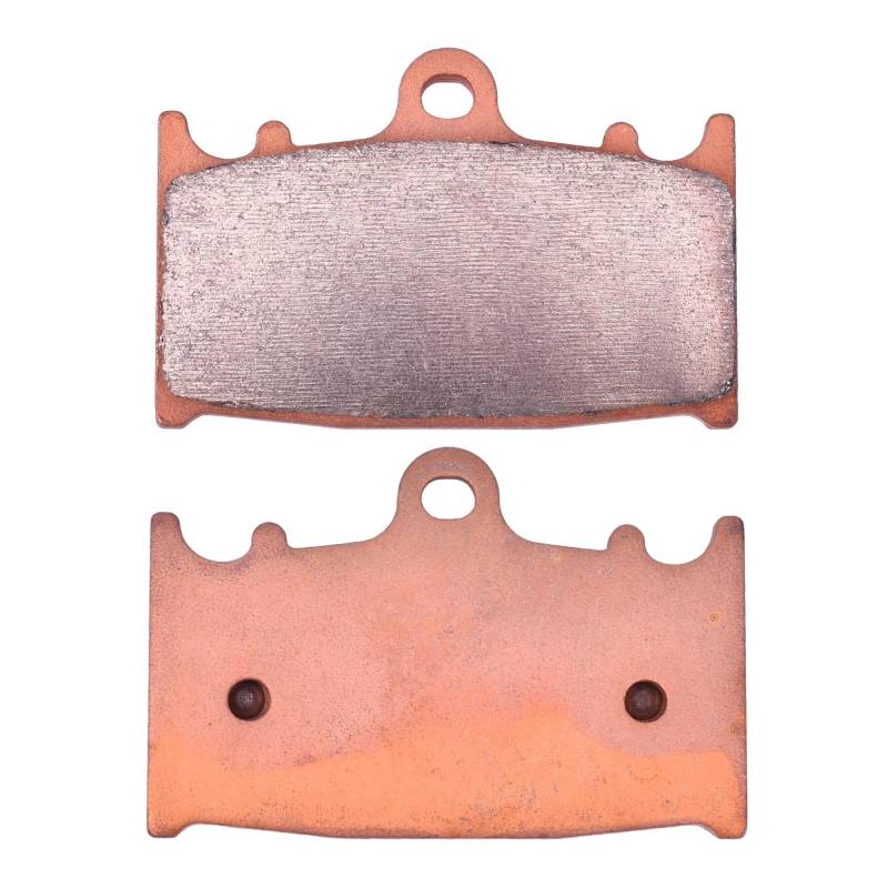 1000CC Motorrad Vorne Hinten Bremsbeläge Disc Tabletten for SV1000 SV1000S SV1000SK SV Verkleidet 1000 2003-07 GSX1250 GSX 1250(1pair Copper Front) von DEWADE