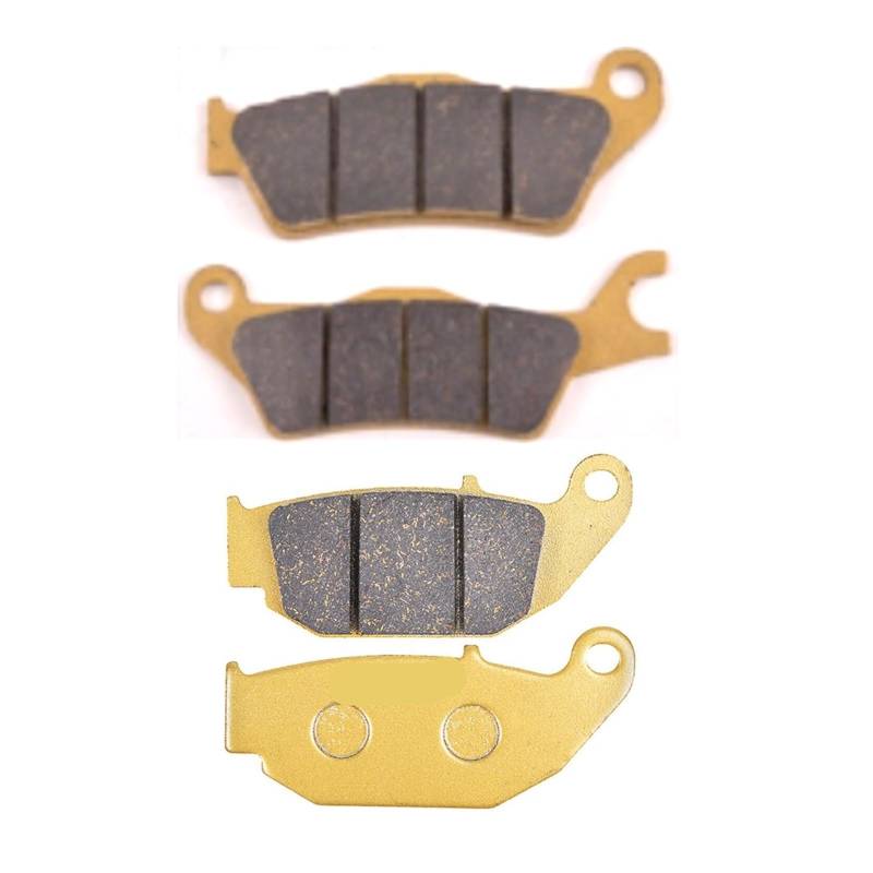 125CC Motorrad Vorne Hinten Bremsscheibe Pads Set for GSXS125 GSX-S125 GSX-S 125 ML MLX 2017 2018 2019 GSXS125M GSX-S125M(Front and Rear) von DEWADE