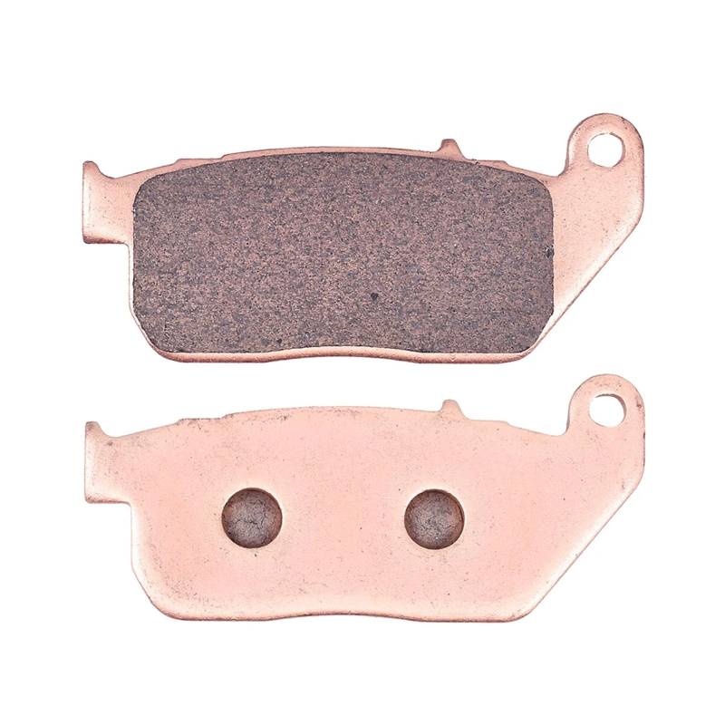 Bremsbeläge vorne Disc Tabletten for XL1200N Nightster Speichen Rad 08-12 XL1200 XL1200L Sportster Low X-L 1200 07-11(Copper based) von DEWADE