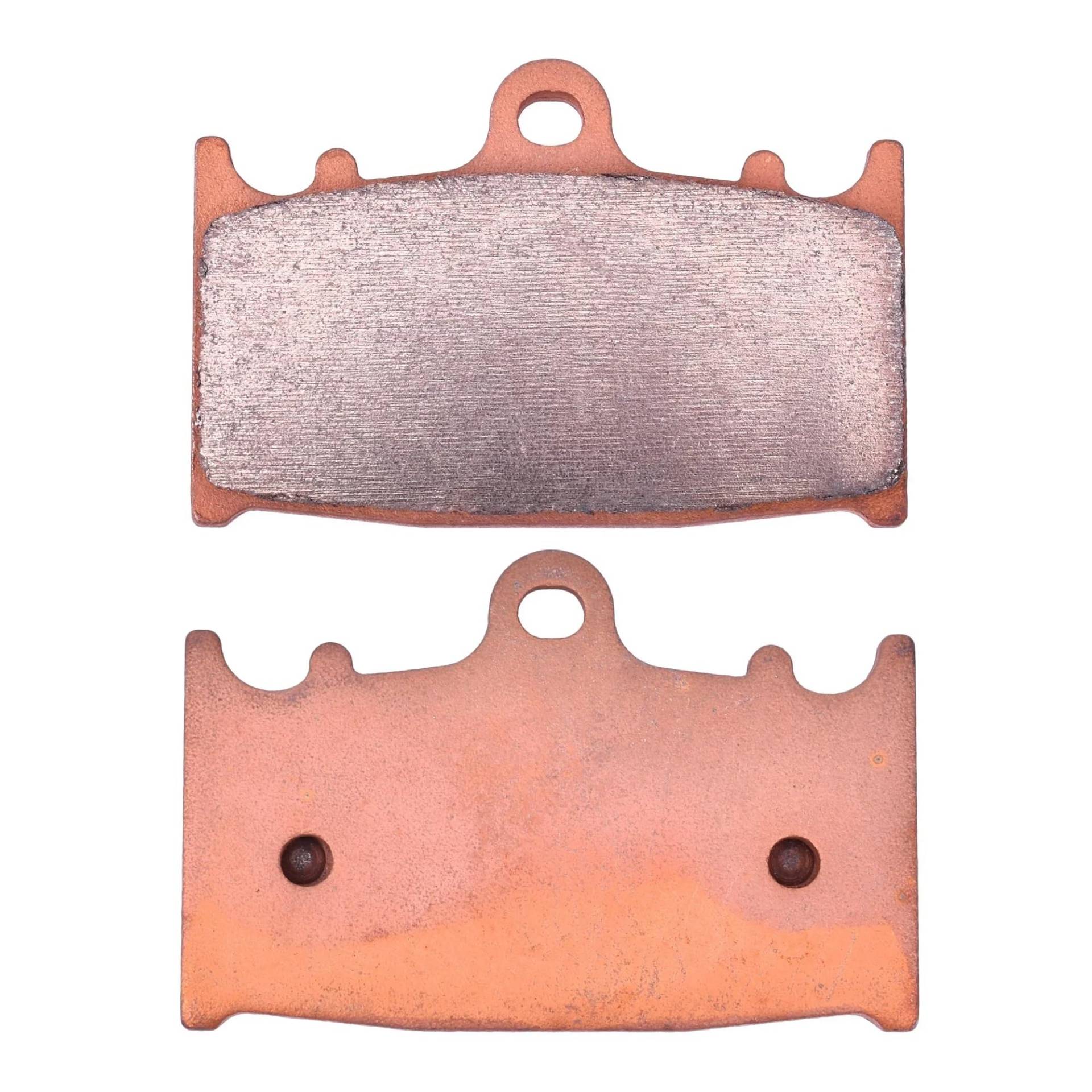 Vorne Hinten Bremsbeläge Disc Tabletten for GSF1200 K6 AK6 GSF 1200 06(1pair Copper Front) von DEWADE