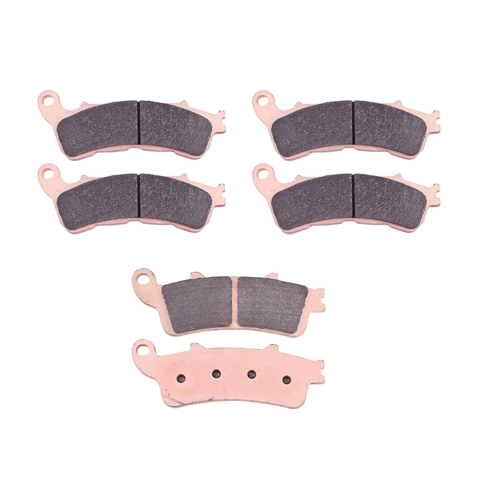 Vorne Hinten Bremsbeläge for NT700 NT700V NT 700 VFR800 VFR800A VFR 800 XL1000 XL1000V X-L 1000 ST1300 1300(1set Copper) von DEWADE