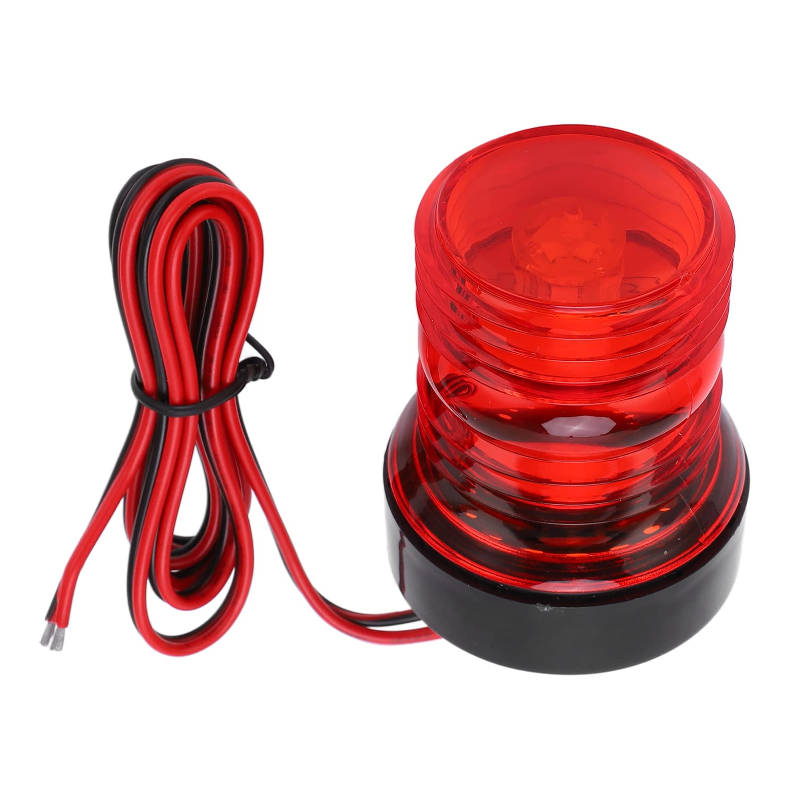 DEWIN Boot LED Navigationslicht 360° Rundum Ankerlicht Marine Hecklicht Rotes Licht zum Segeln DC 12V-24V von DEWIN