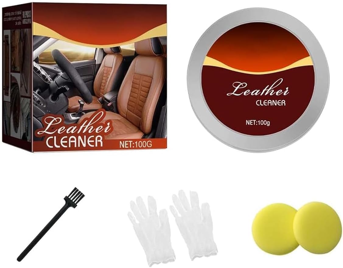 Leatherrite Leather Restorer,Leather Rite Leather Restorer Cream,Leatherrite Lederauffrischer,Leather Rite Lederpflegecreme,Mehrzweck-Lederrite-Lederreiniger für Möbel Autoinnenraum von DEYROS