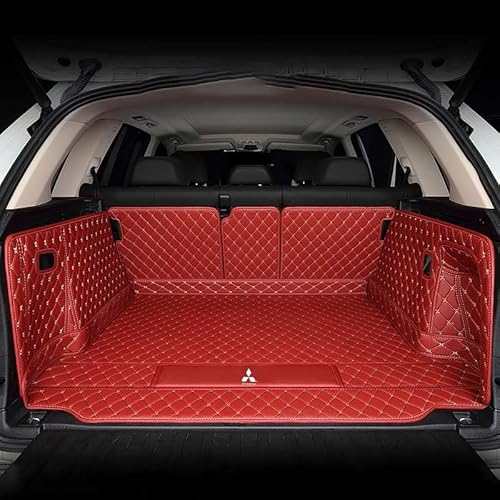 Auto Kofferraummatten, Für Mitsubishi Outlander (7seats) 2016-2018 (high Configuration), Kratzfest, Allwetter, Schützt vor Schmutz, verschleißfest, Vollabdeckung, Innere Zubehör,F von DFCDWTG