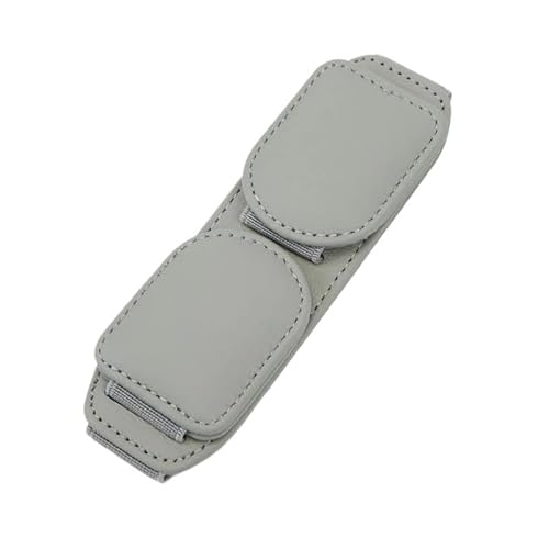 Sonnenbrillenhalter for die Autoblende, Auto-Brillenhalter-Clip, Sonnenblenden-Zubehör, Brillenhalter, Auto-Brillenaufhänger, geeignet for Autoblenden, geeignet for verschiedene Brillengrößen(Gray) von DFJOENVLDKHFE