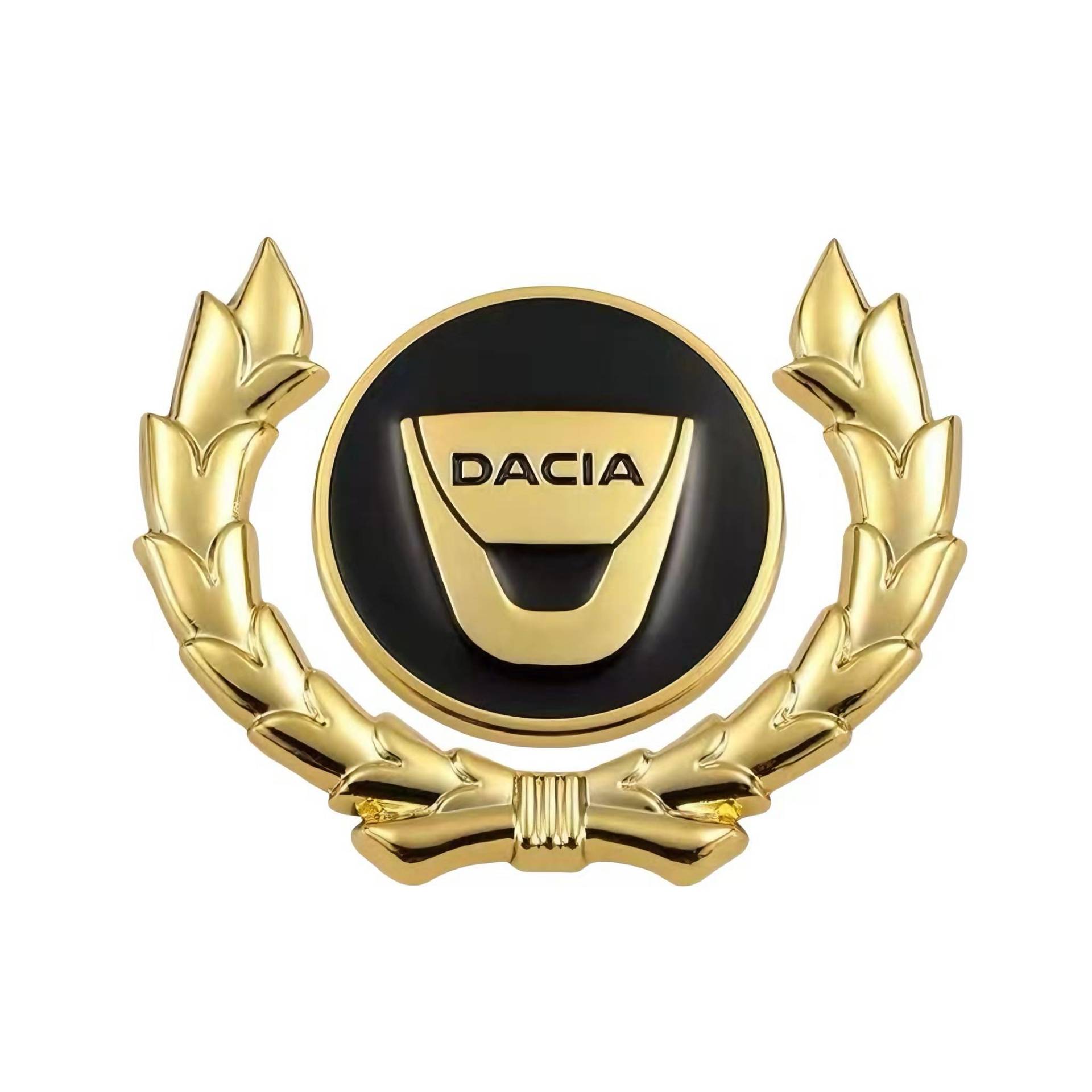 Auto Emblem Aufkleber für Dacia Duster 2010-2017, Logo Emblem Badge Aufkleber Abzeichen Aufkleber Motorhaube Vorne und Hinten und Kofferraum Logo Dekoration Zubehör,B von DFVBNH