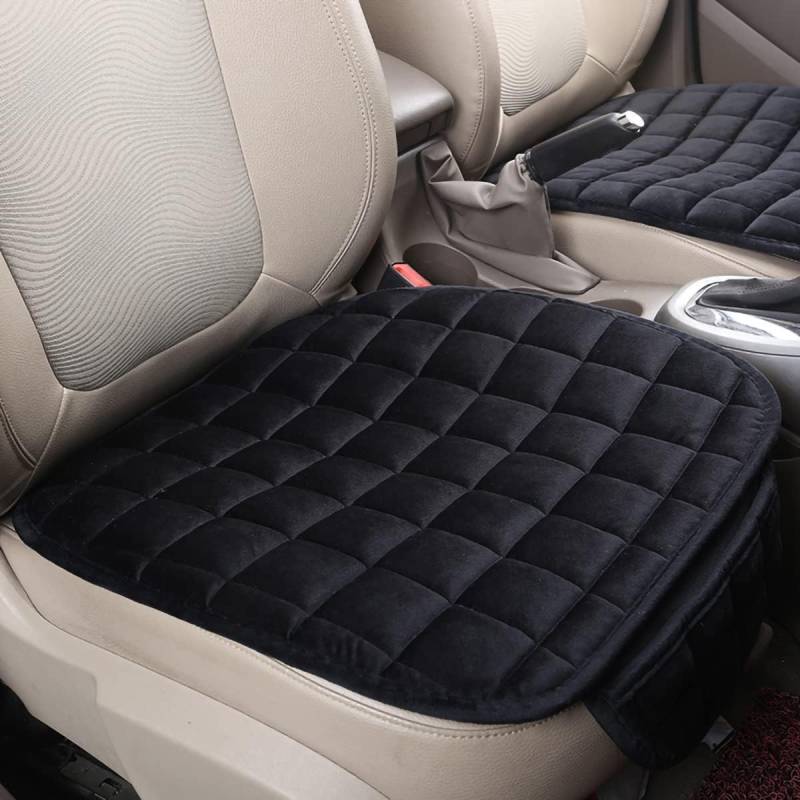 DGCS Auto Sitzauflage Sitzkissen Sitzbezüge für Mercedes-Benz A-Klasse A180 A180d A200 A200 W177 Sport, Auto Backless Plüsch Sitzkissen Breathable Anti-Rutsch-Matte, Innere Zubehör von DGCS