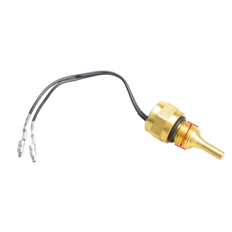 Auto Thermostat 12V/24V Universal Wasser Temperatur Sensor Für Wasser Temperatur Gauge 10MM 14MM 16MM 17MM 21MM 1/8 3/8 1/2 Motor Thermostat(14mm-thin) von DGOINGPI