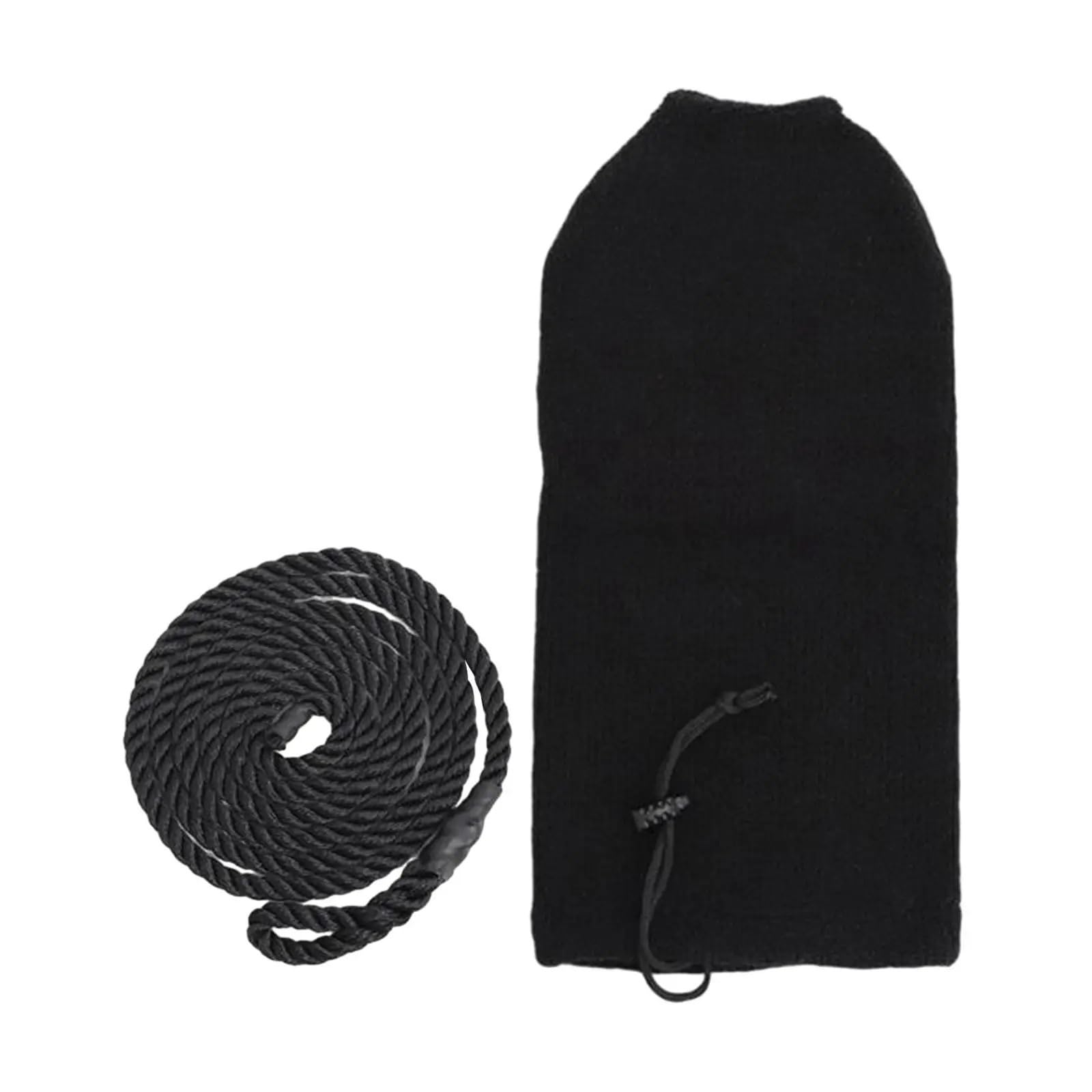 Bootsabdeckung G2/G3/G4/G5 Boot Kotflügel Abdeckung Schutz Anti-Kollision Ball Hülse Schutz Marine Yacht Stoßstange Kotflügel Abdeckung Boat Cover Support(G2 Black Rope) von DGOINGPI