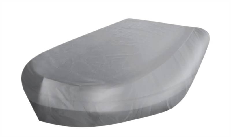 Bootsabdeckung Marine Bootsabdeckung regenbeständige Kajak-Bootsabdeckung für V-förmige Schlauchboote Boat Cover Support(230x165x46cm) von DGOINGPI