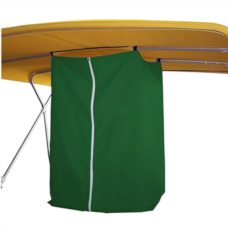 Bootsabdeckung Sichtschutz-Umkleidezelt für Boote Boat Cover Support(Green) von DGOINGPI