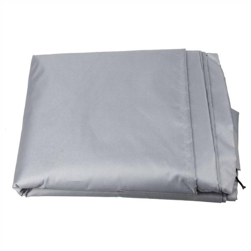 Bootsabdeckung Universelle Kajak-Abdeckung, Gummiboot-Abdeckung, wasserdicht, UV-beständig, Kajak-Abdeckung, staubdichte Kajak-Boot-Kanu-Aufbewahrungsabdeckung Boat Cover Support(270X94X46cm Grey) von DGOINGPI