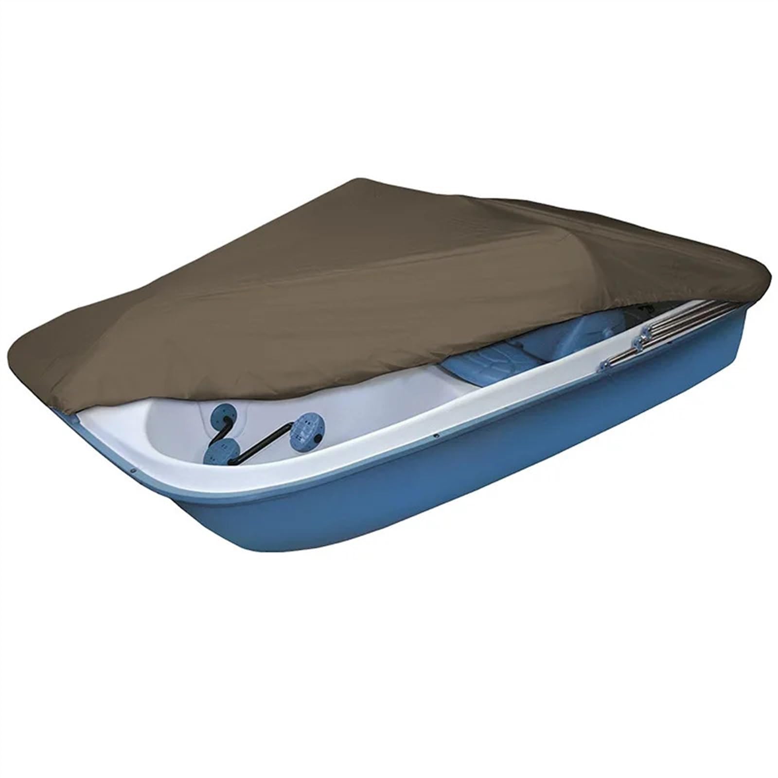 Bootsabdeckung Universelle Schutzhülle für Tretboot-Anlegestelle Boat Cover Support(286X122CM) von DGOINGPI