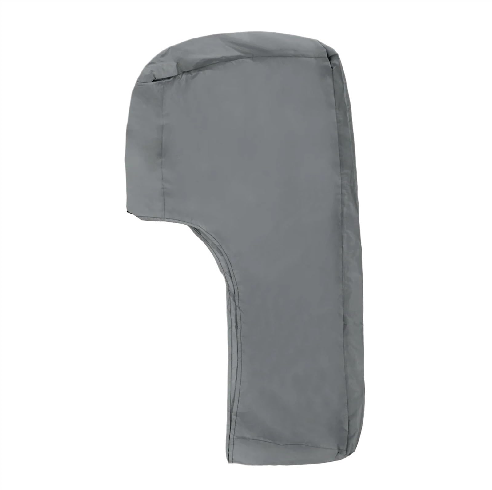 Bootsabdeckung Wasserdichter Außenbordmotor-Abdeckung für Boote mit bis zu 250–300 PS, 420D Oxford-Stoff, Schutz für Außenbordmotoren Boat Cover Support(100-150HP Gray) von DGOINGPI