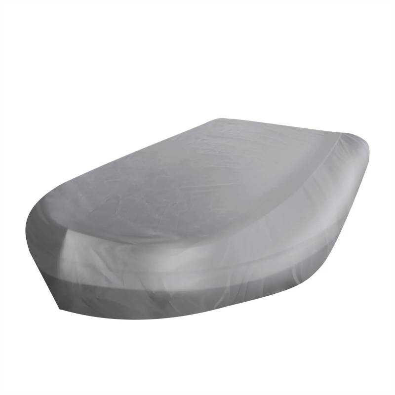 Bootsabdeckung wasserdichte, staubdichte und UV-beständige Schlauchboot-Abdeckung, Schutzhülle für Gummiboote, Abdeckung für kleine Angelkajaks Boat Cover Support(380x94x46-01) von DGOINGPI