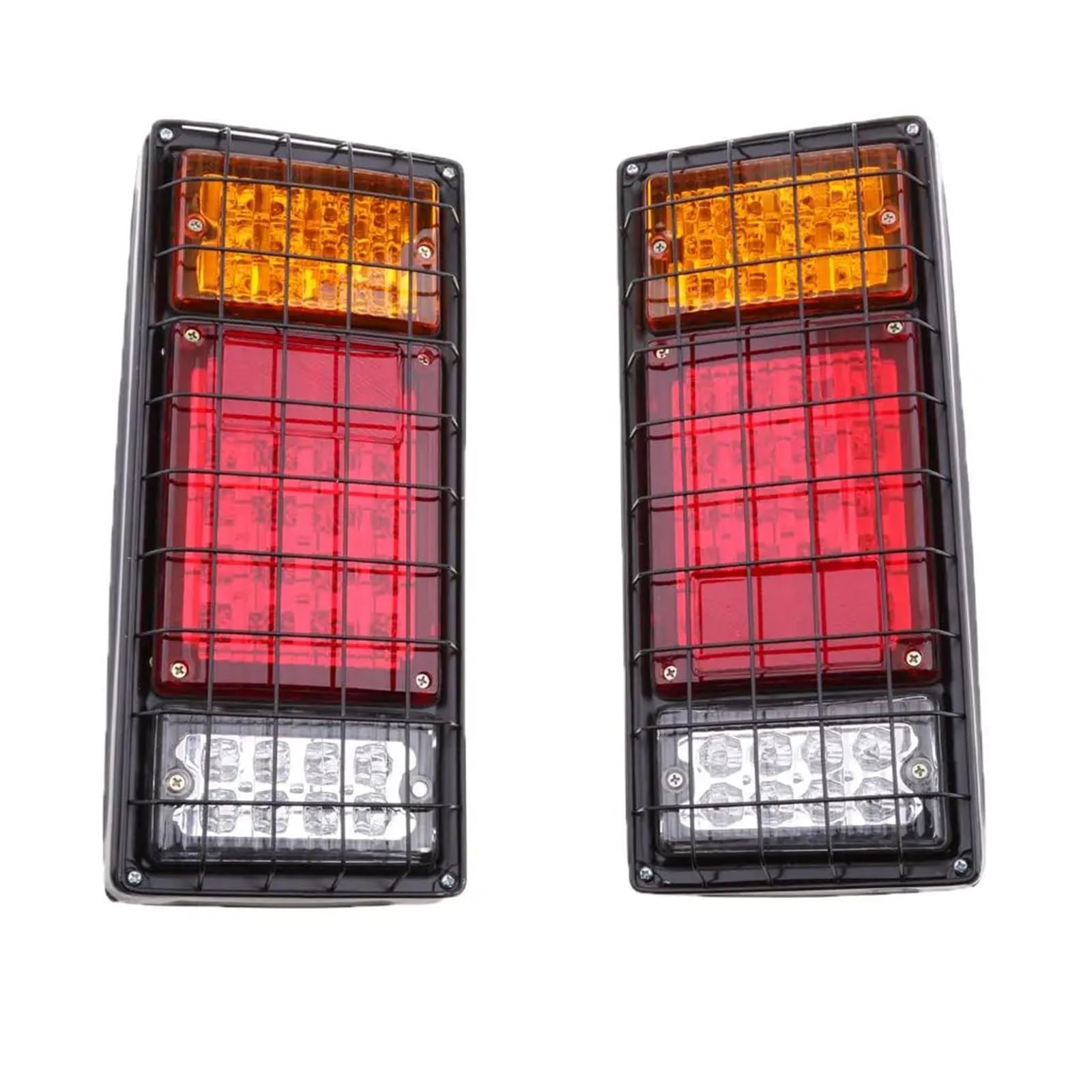 DGOINGPI Rücklicht Komp 12V 40 Led Auto Hinten Schwanz Lichter Bremse Stopp Anzeige Anhänger Lkw Brake Light von DGOINGPI