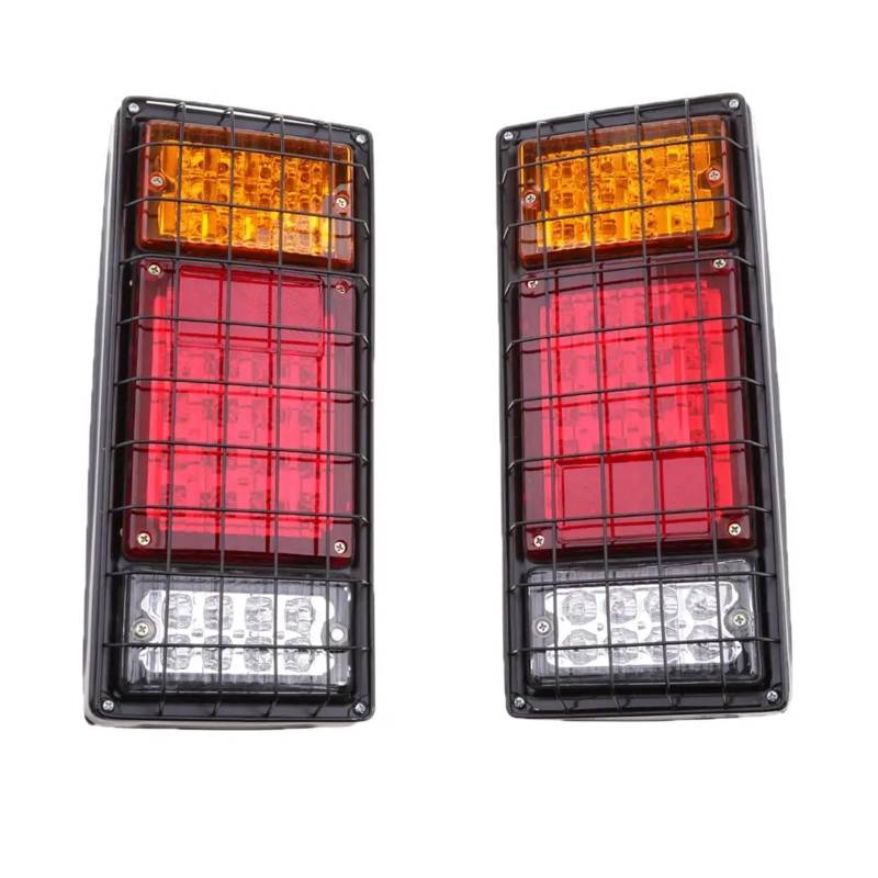 DGOINGPI Rücklicht Komp 12V 40 Led Auto Hinten Schwanz Lichter Bremse Stopp Anzeige Anhänger Lkw Brake Light von DGOINGPI