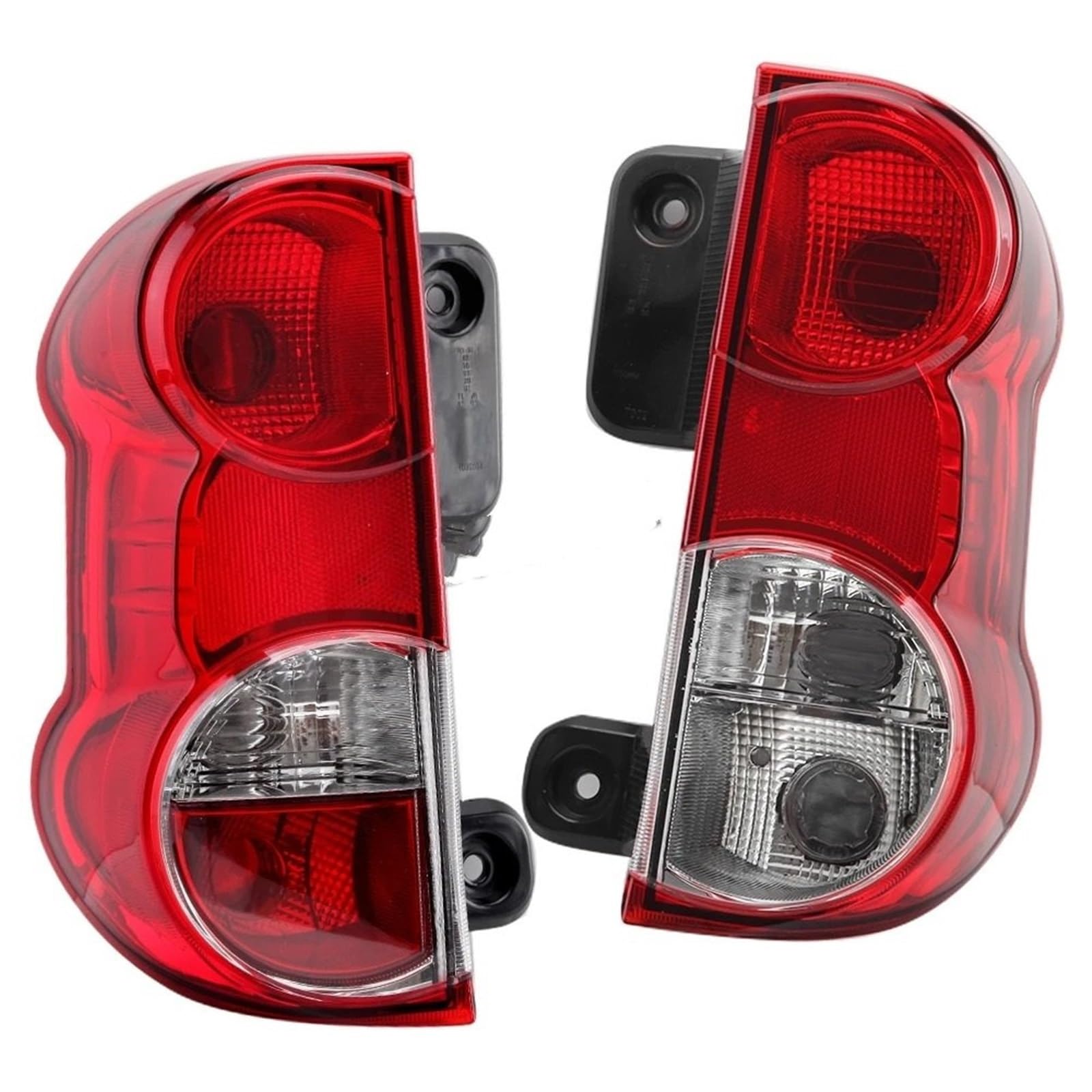 DGOINGPI Rücklicht Komp Äußere Schwanz Lichter für Nissan NV200 2009-2019 Rücklicht Bremslicht Hinten Nebel Lampe Warnung Lampen Abdeckung Brake Light(Left and Right) von DGOINGPI