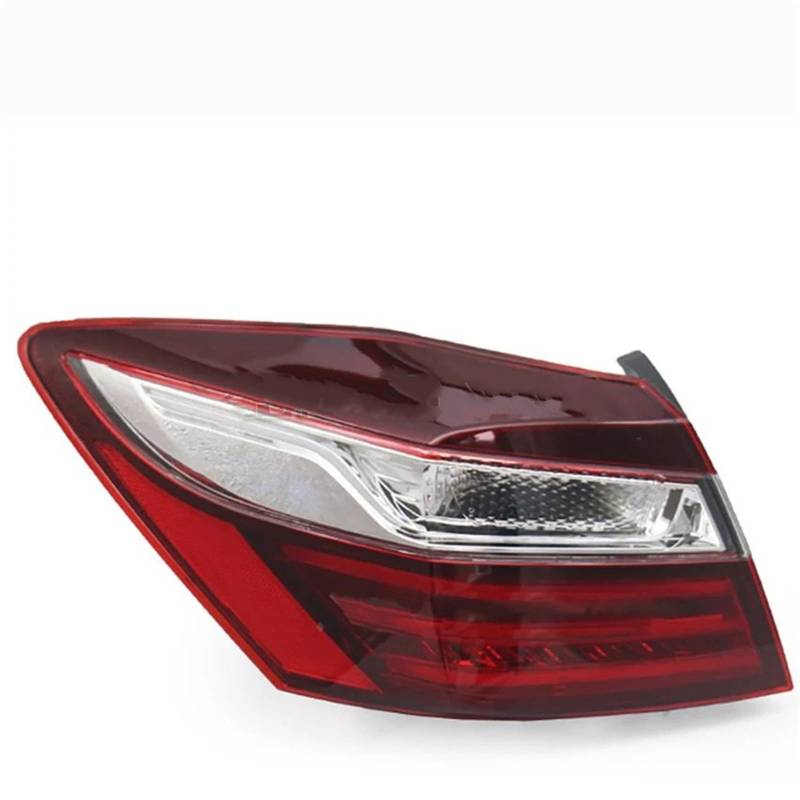 DGOINGPI Rücklicht Komp Auto Hinten Schwanz LED Licht Für Honda Accord 2016 2017 Bremse Lichter Rückfahr Lampe Abdeckung Auto Schwanz Licht Brake Light(Left outer light) von DGOINGPI