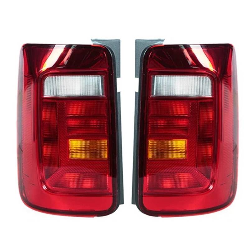 DGOINGPI Rücklicht Komp Auto Hinten Schwanz Licht Bremse Stop Lampe Ohne Leuchtmittel Für VW Caddy 2016-2020 2K1945096AB 2K1945095Q Brake Light(Left and Right) von DGOINGPI