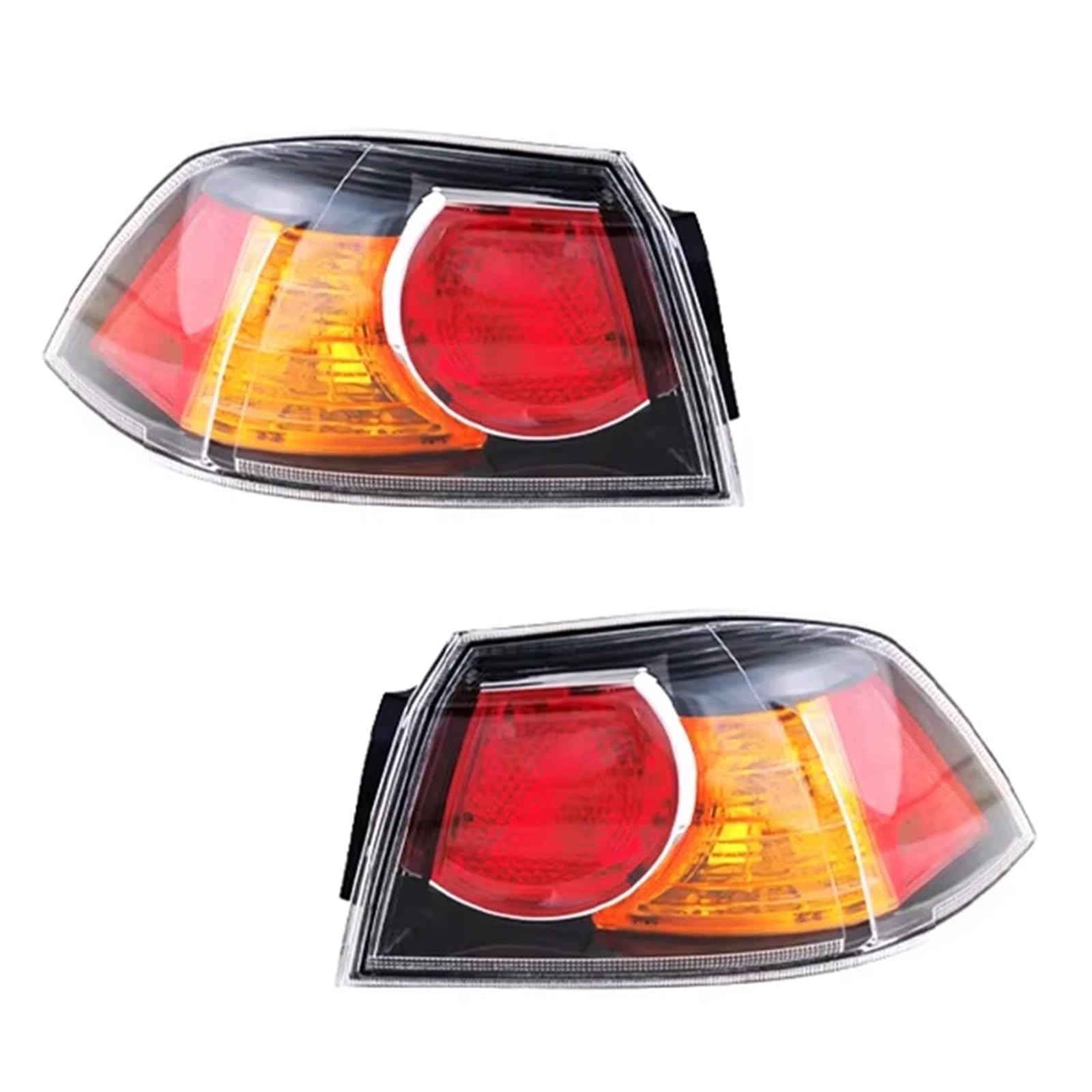 DGOINGPI Rücklicht Komp Auto Rücklicht Für Mitsubishi Lancer EX EVO 10 Fortis Gt 2008-2013 Blinker Licht Montage Brake Light(Outer Left and Right) von DGOINGPI