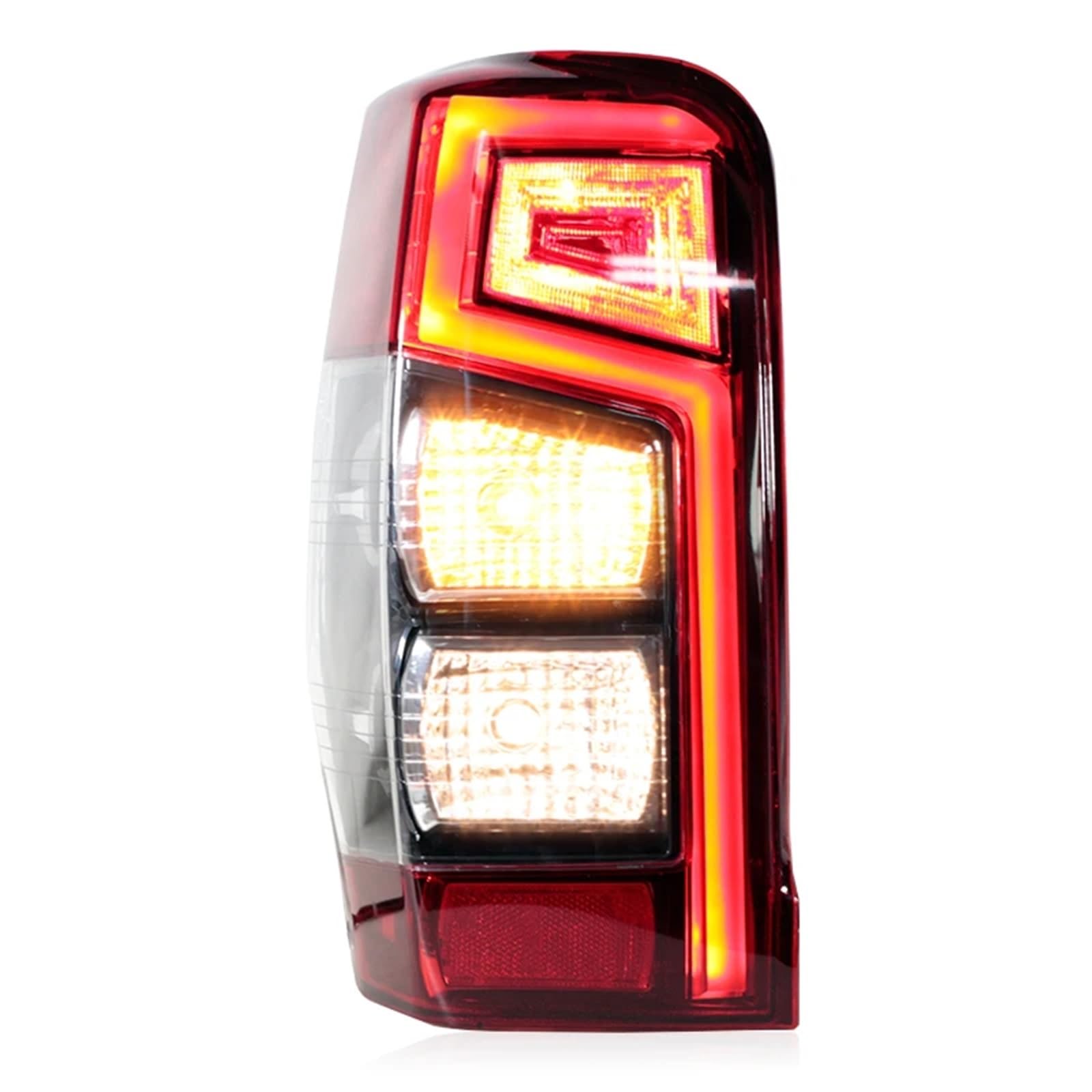 DGOINGPI Rücklicht Komp Auto Schwanz Licht Montage Für Mitsubishi L200 Triton 2019 2020 Bremse Lampe Schwanz Lampe 8330B213 8330B214 Brake Light(High Left) von DGOINGPI