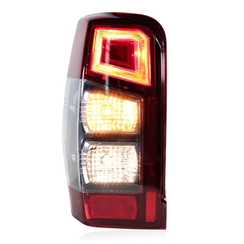 DGOINGPI Rücklicht Komp Auto Schwanz Licht Montage Für Mitsubishi L200 Triton 2019 2020 Bremse Lampe Schwanz Lampe 8330B213 8330B214 Brake Light(Low Left) von DGOINGPI