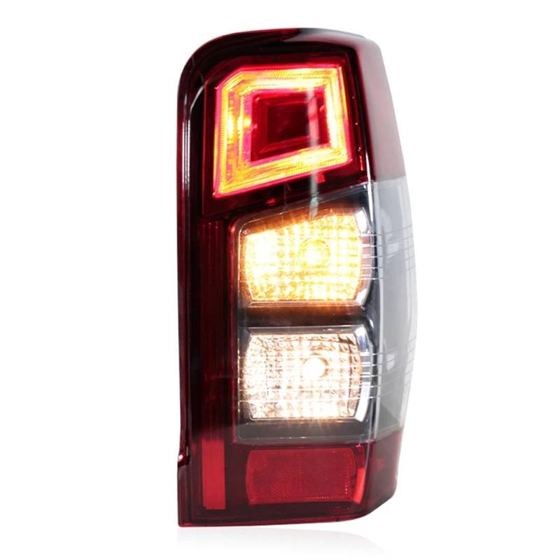 DGOINGPI Rücklicht Komp Auto Schwanz Licht Montage Für Mitsubishi L200 Triton 2019 2020 Bremse Lampe Schwanz Lampe 8330B213 8330B214 Brake Light(Low Right) von DGOINGPI