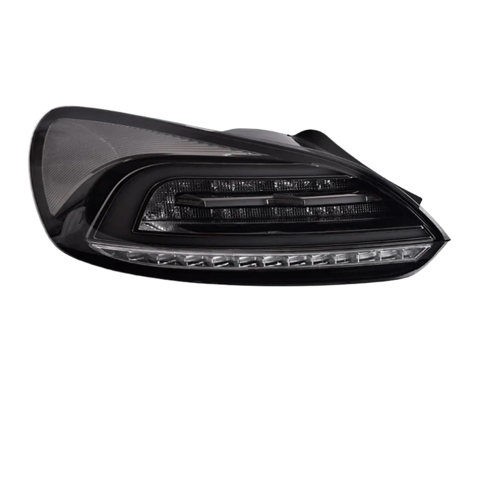 DGOINGPI Rücklicht Komp Auto Zubehör Für VW 2009-2014 Hinten Lampen tagfahrlicht bremslichter drehen Brake Light(BLACK) von DGOINGPI