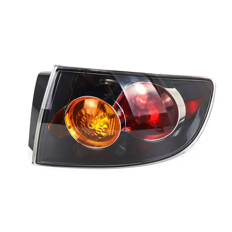 DGOINGPI Rücklicht Komp Für Mazda 3 Limousine 2004-2010 Rücklicht Hinten Blinker Warnung Bremse Rückfahr Lampe Rücklicht Gehäuse Brake Light(Outside-Right) von DGOINGPI