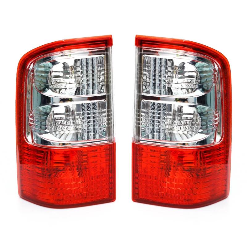 DGOINGPI Rücklicht Komp Für Nissan Patrol GU 2001-2004 Auto Heckstoßstange Rücklicht Brems Stopp Rückwärts Lampe Rücklicht Rücklicht ohne Leuchtmittel Brake Light(Left and right) von DGOINGPI