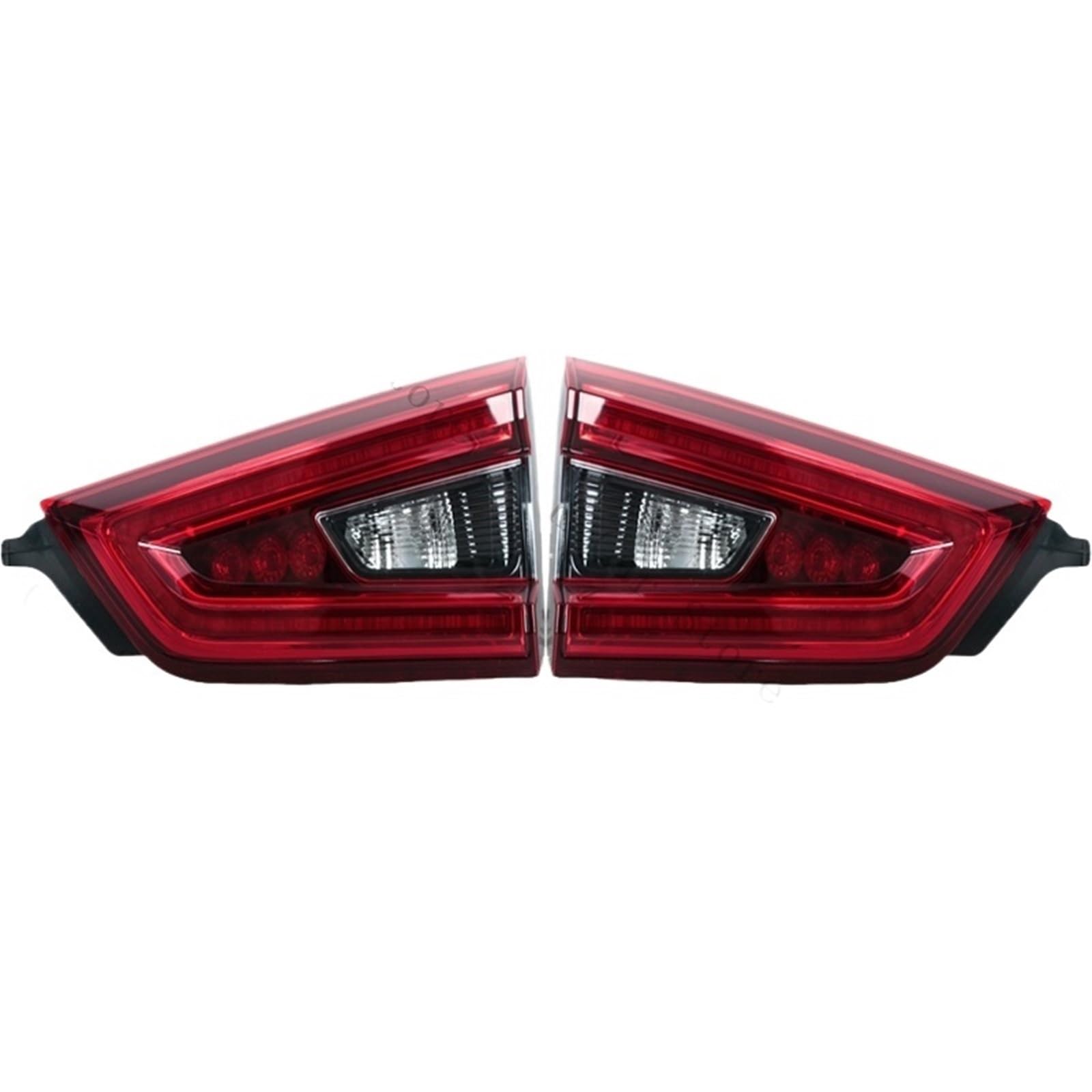 DGOINGPI Rücklicht Komp Für Nissan Qashqai 2016-2021 Hinten Stoßstange Innere Rücklicht Stop Brems Blinker Warnung Schwanz Lampe Auto Zubehör Brake Light(2019-21 Pair) von DGOINGPI