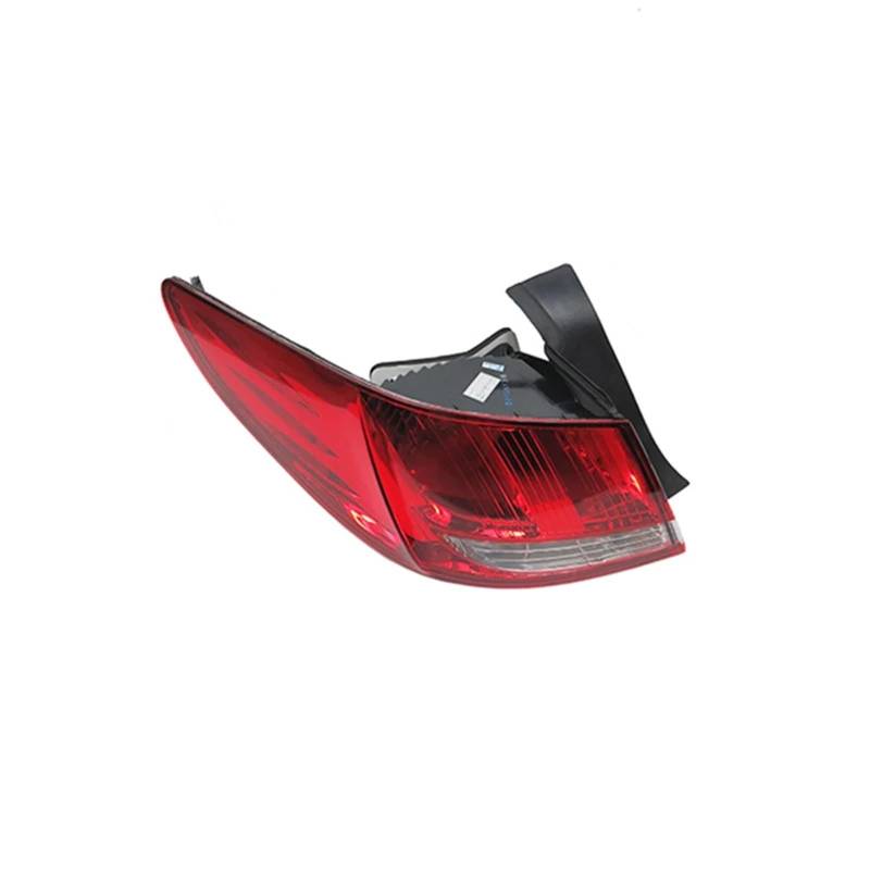 DGOINGPI Rücklicht Komp Für Peugeot 408 2010-2013 Auto Rücklicht Innen/Außen Rücklicht Rücklicht Lampe Montage Rücklicht Abdeckung Brake Light(10-12-Left outside) von DGOINGPI