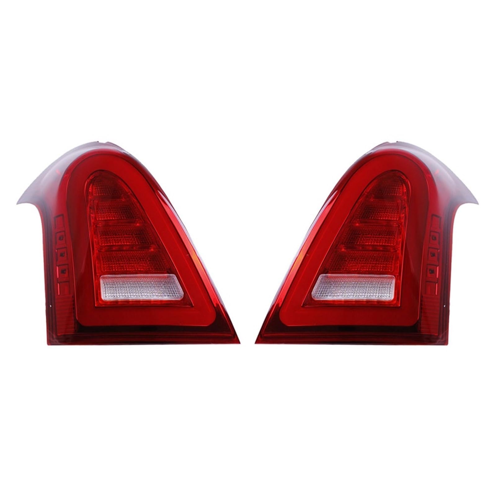 DGOINGPI Rücklicht Komp Für Suzuki Swift 2004-2016 Schwanz Licht Montage Änderung LED Fließende Blinker Hinten Rücklichter Brake Light(Red) von DGOINGPI