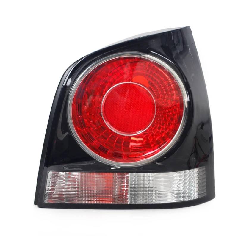 DGOINGPI Rücklicht Komp Für Volkswagen VW Polo 9N 9N3 Fließheck 2005-2010 Rücklichtgehäuse Autozubehör Platine ohne Leuchtmittel Brake Light(Black 1 Right) von DGOINGPI