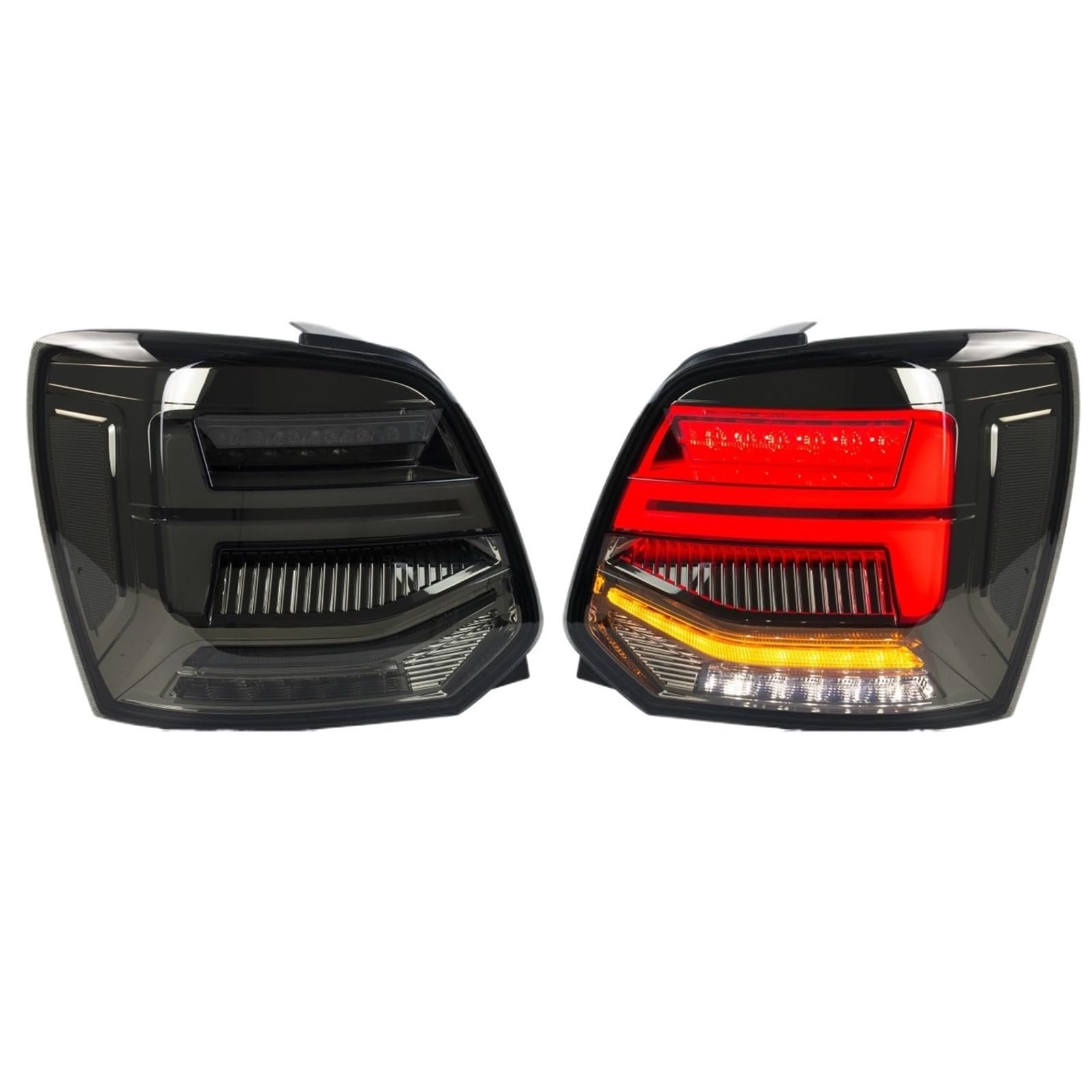 DGOINGPI Rücklicht Komp LED Rückleuchten Für Volkswagen VW Polo 6C 2011-2021 Blinker Hinten Lampen Montage Brake Light von DGOINGPI