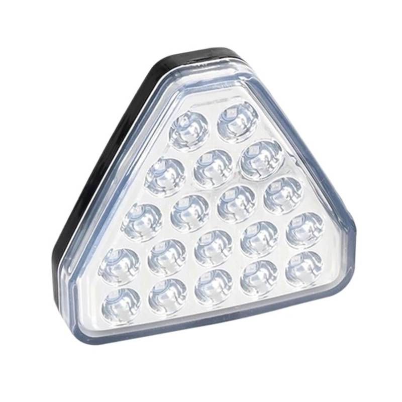 DGOINGPI Rücklicht Komp LED Strobe Hinten Stop Schwanz Lampe Dreieck Bremse Licht Rot Auto Zubehör Brake Light(C) von DGOINGPI