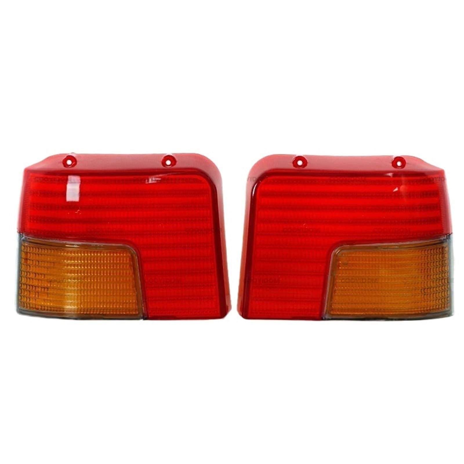 DGOINGPI Rücklicht Komp Rücklicht Rückfahrscheinwerfer Bremsleuchte Lampenschirm Ohne Leuchtmittel Für Peugeot 205 1983-1994 634983 635041 Brake Light(Left and Right) von DGOINGPI