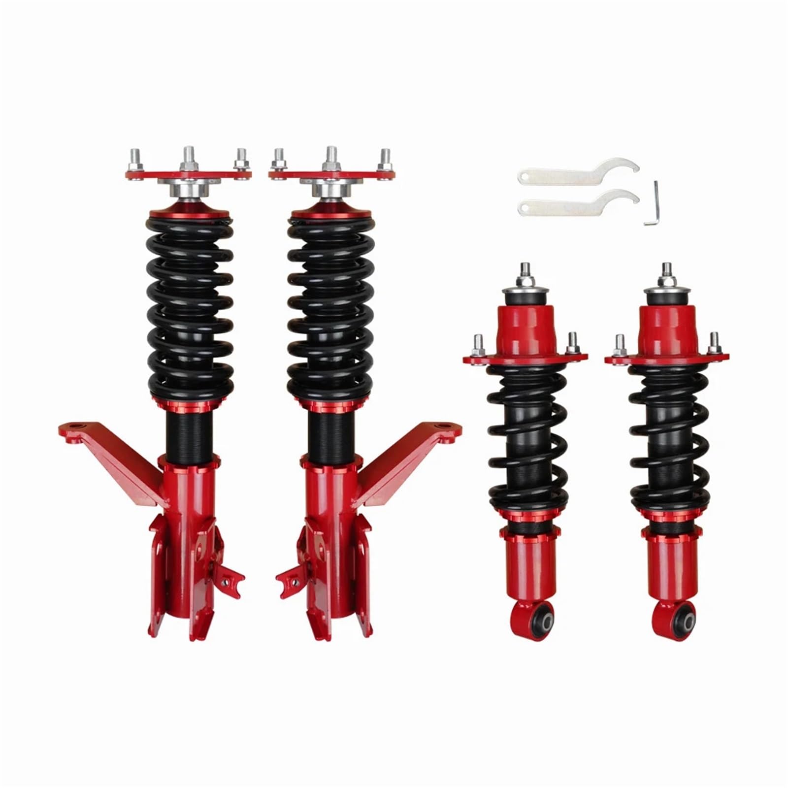 Luftfederung Einstellbare Gewindefahrwerk Stoßdämpfer Kit Für Honda Acura RSX 2002-2006 Gewindefahrwerk Senkung Suspension Schocks Streben Auto-Stoßdämpfer(4) von DGOINGPI