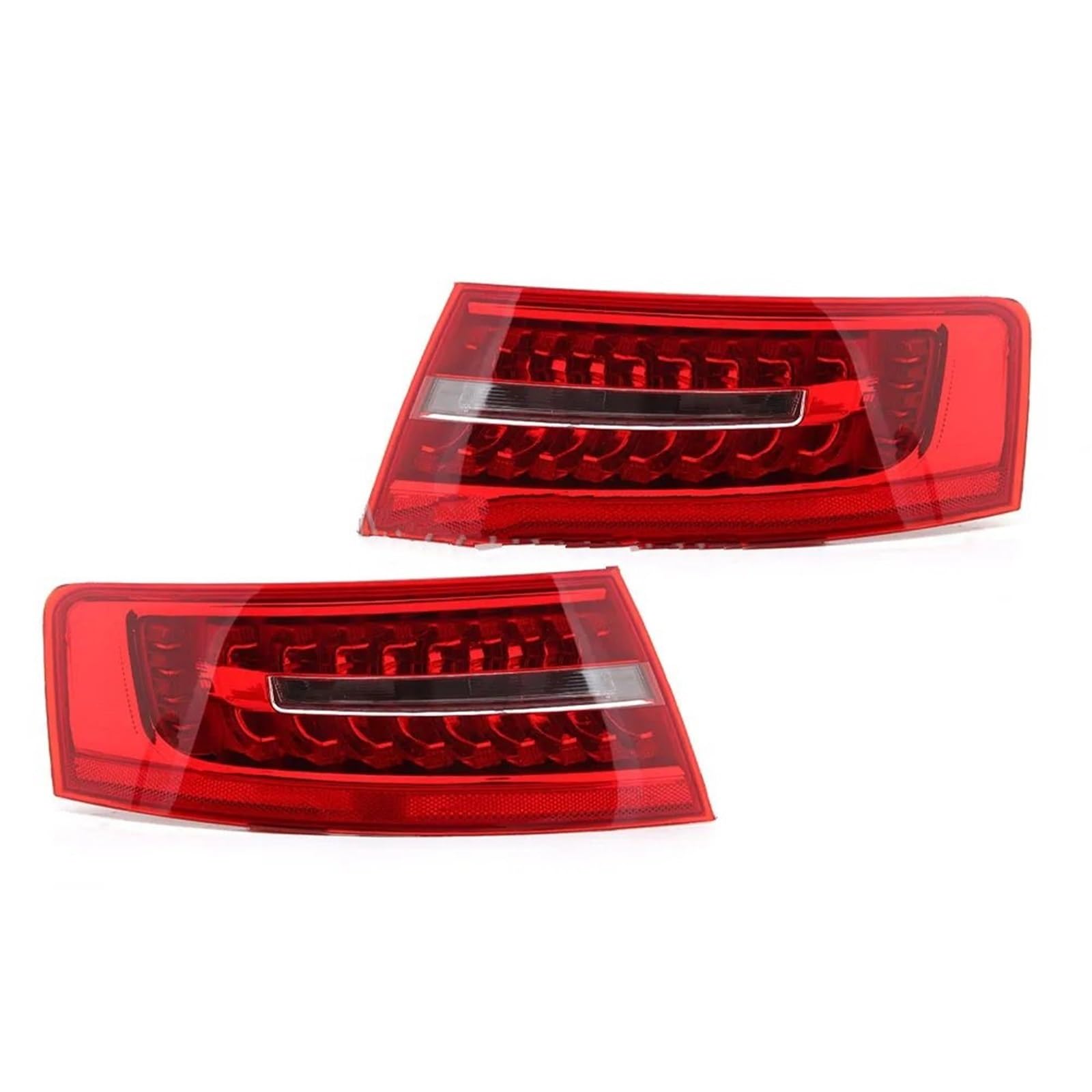 Rücklicht Komp LED Rückleuchten für Audi A6 C6 S6 Quattro RS6 Limousine Limousine 2009 2010 2011 Bremsstoppsignal Licht Montage Brake Light(A Pair Outer) von DGOINGPI