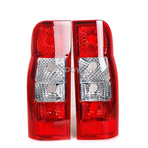 Rücklicht Komp Licht Hinten Schwanz Licht Halb-montage Lampe Schatten Lampe Shell Schwanz Lampe Shell Für Ford Transit MK7 2006-2014 Brake Light(A Pair) von DGOINGPI