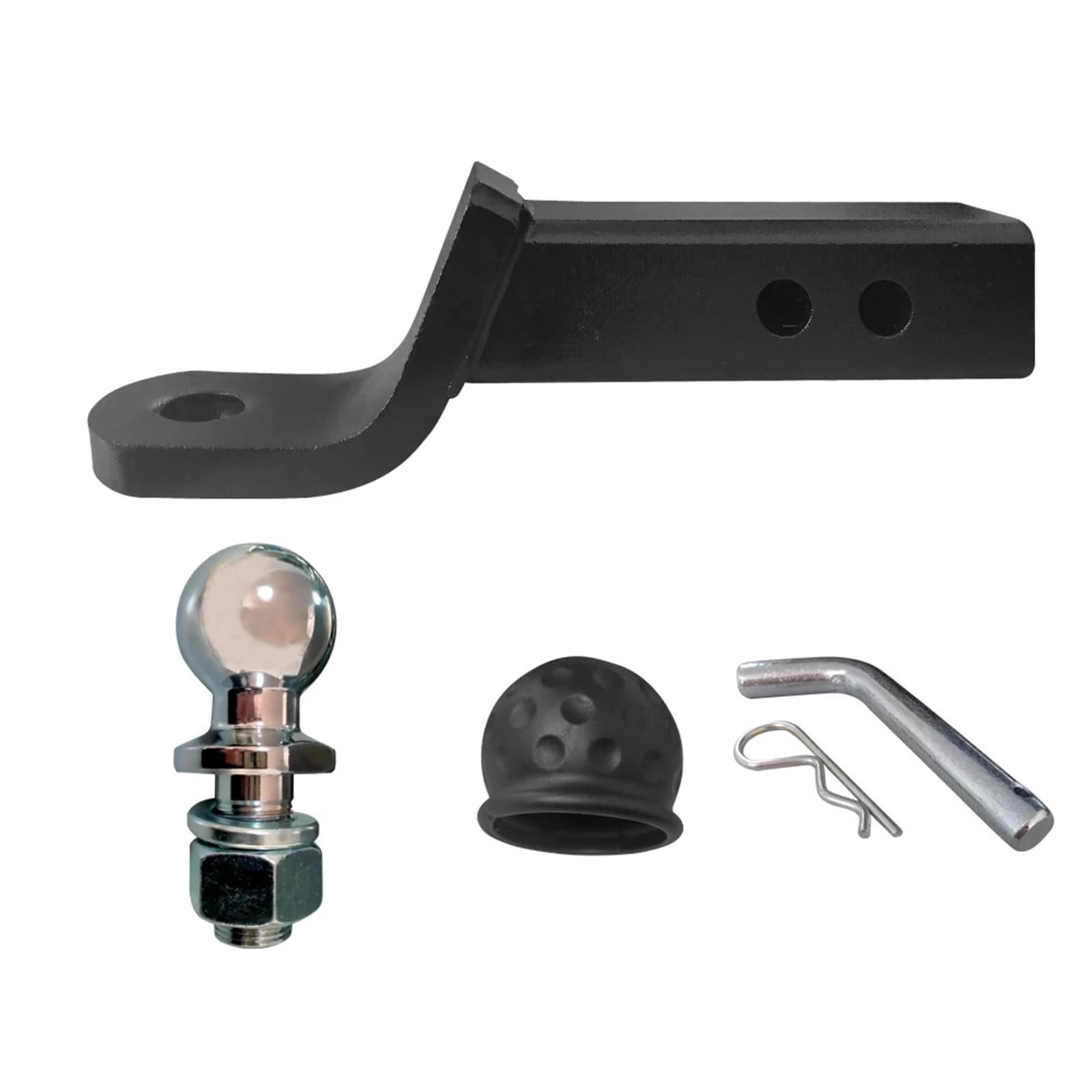 anhängerkupplung 2 Zoll Drop Anhängerkupplung Tow Bar Ball Mount Zunge Hitch Anhänger Auto RV Boot Teile zubehör Towing Hitch(with 2 inch Ball) von DGOINGPI