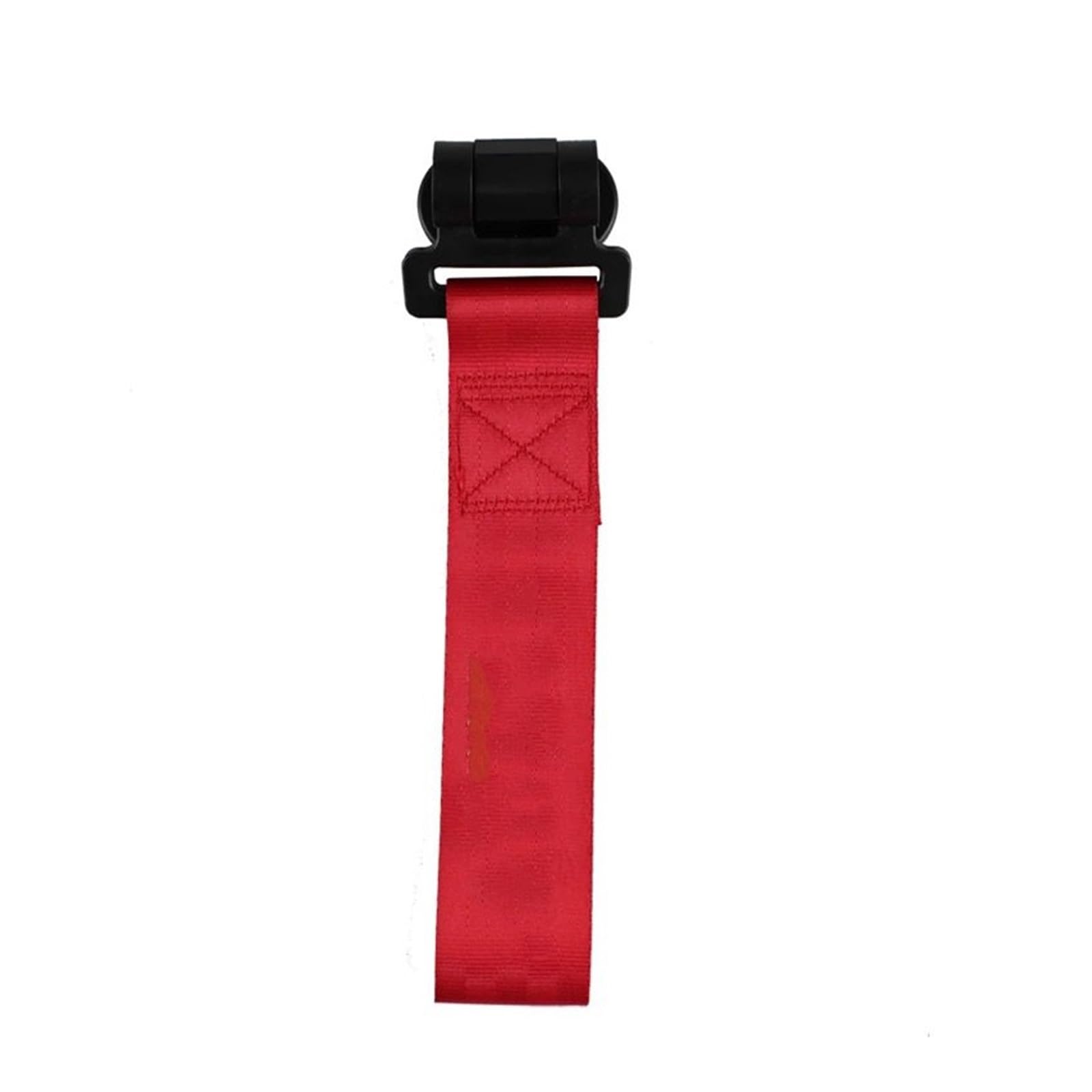 otfall-Abschleppgurt 28 cm hoch, 1 Stück, Auto-Abschleppgurt, Gürtel, Seil, Rallye-Haken, hintere/vorne Stoßstange, Anhänger mit Aufkleber Schwerlast-Abschleppseil(Red) von DGOINGPI