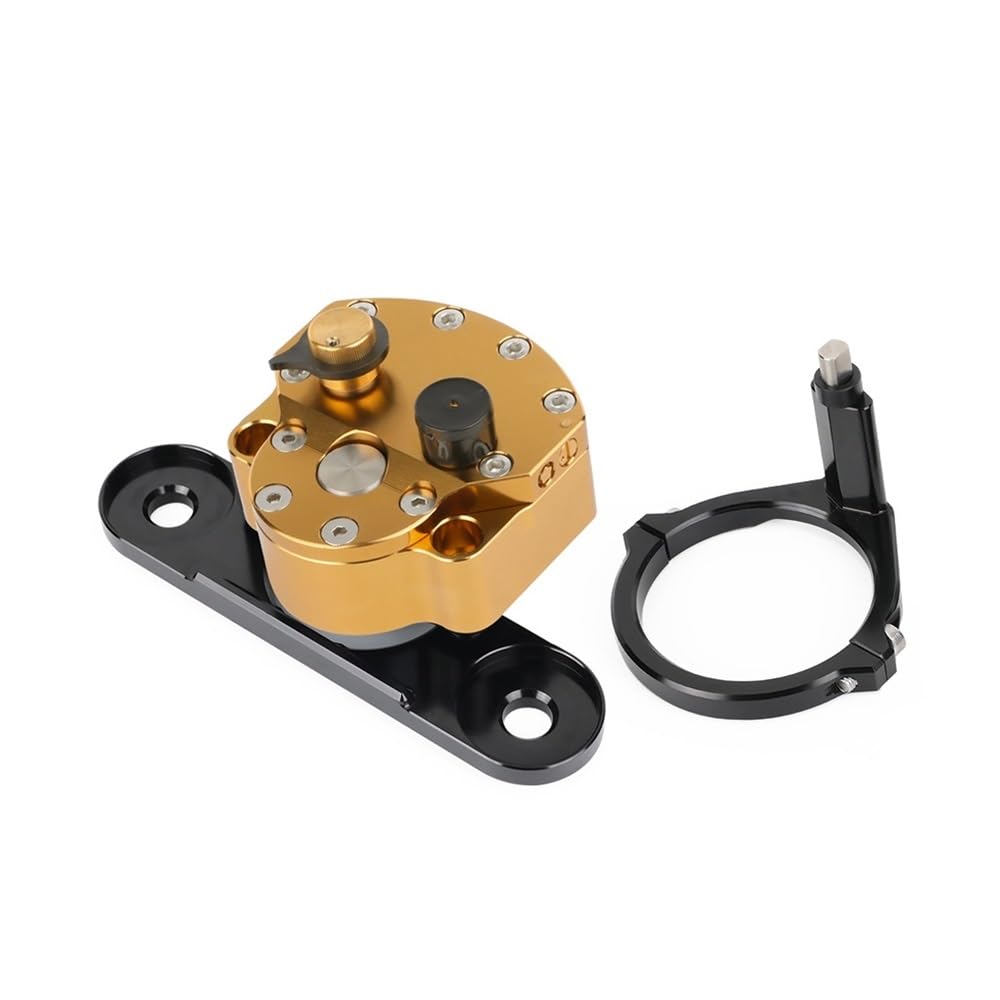 DHAEY Für A&prilia Für Tuareg 660 2021-2024 Motorrad Lenkung Dämpfer Stabilisator Lenkung Stoßdämpfer Kit Reverse Sicherheit Lenkungsdämpfer(Color 1) von DHAEY