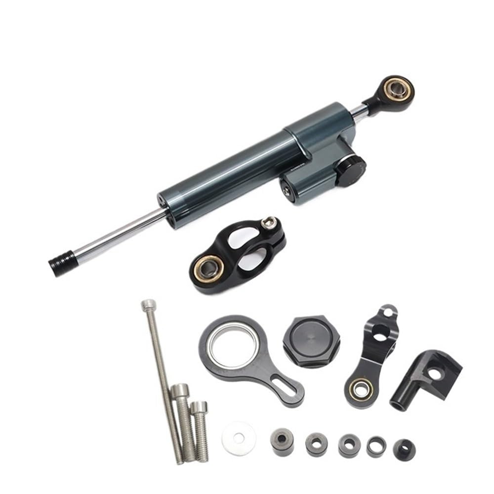 DHAEY Motorrad Lenkungsdämpfer Stabilisator Richtungsdämpfer Halterung Unterstützung Kit Für Y&amaha Für YZF Für R1 Für YZF Für R6 Lenkungsdämpfer(Color-B) von DHAEY