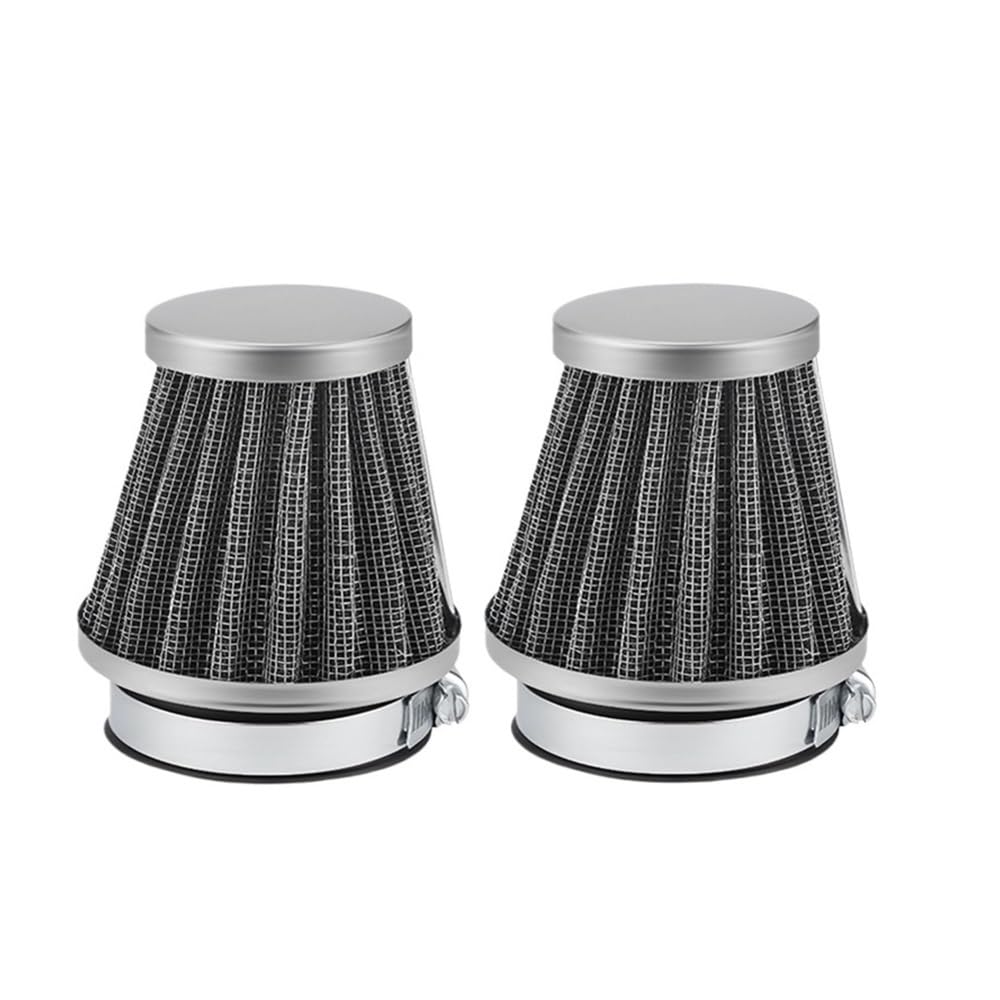 DHAEY Motorrad Luftfilter 1/2 Stücke 55MM 54MM 53MM Motorrad Luftfilter 51MM 50MM 49MM Reiniger Motorrad Motorräder Filter von DHAEY