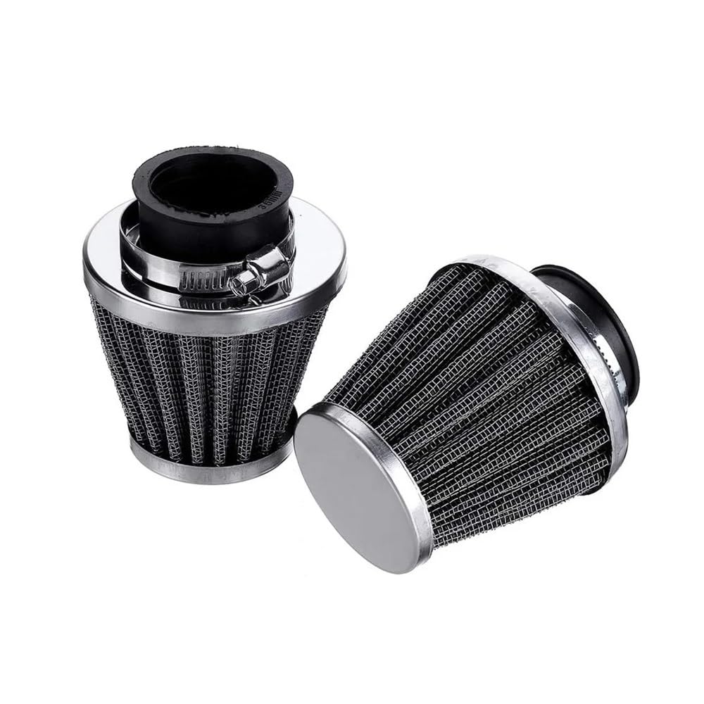 DHAEY Motorrad Luftfilter 2PCS Universal Motorrad Luftfilter Motorrad Air Intake Filter 35/39/42/44/48/50/52/54/60 Mm Motorrad Luftfilter Reiniger von DHAEY